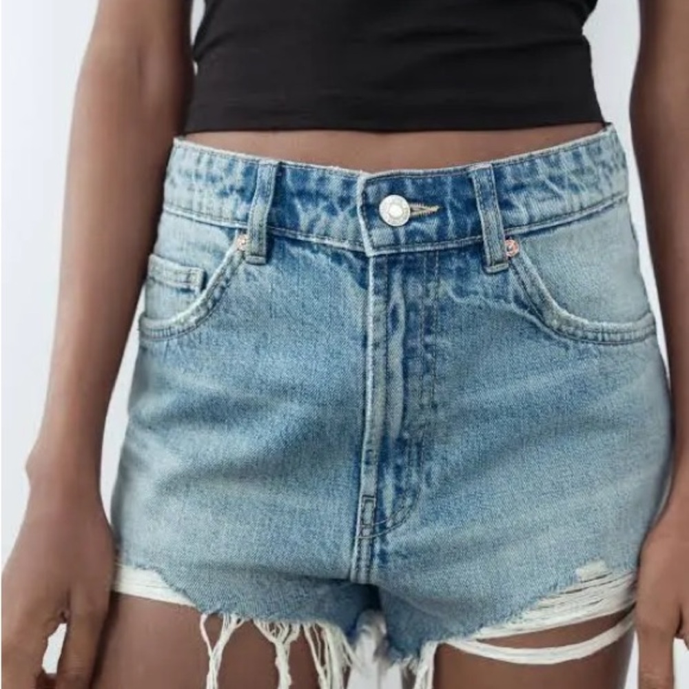 Denim Blue Women's Shorts
